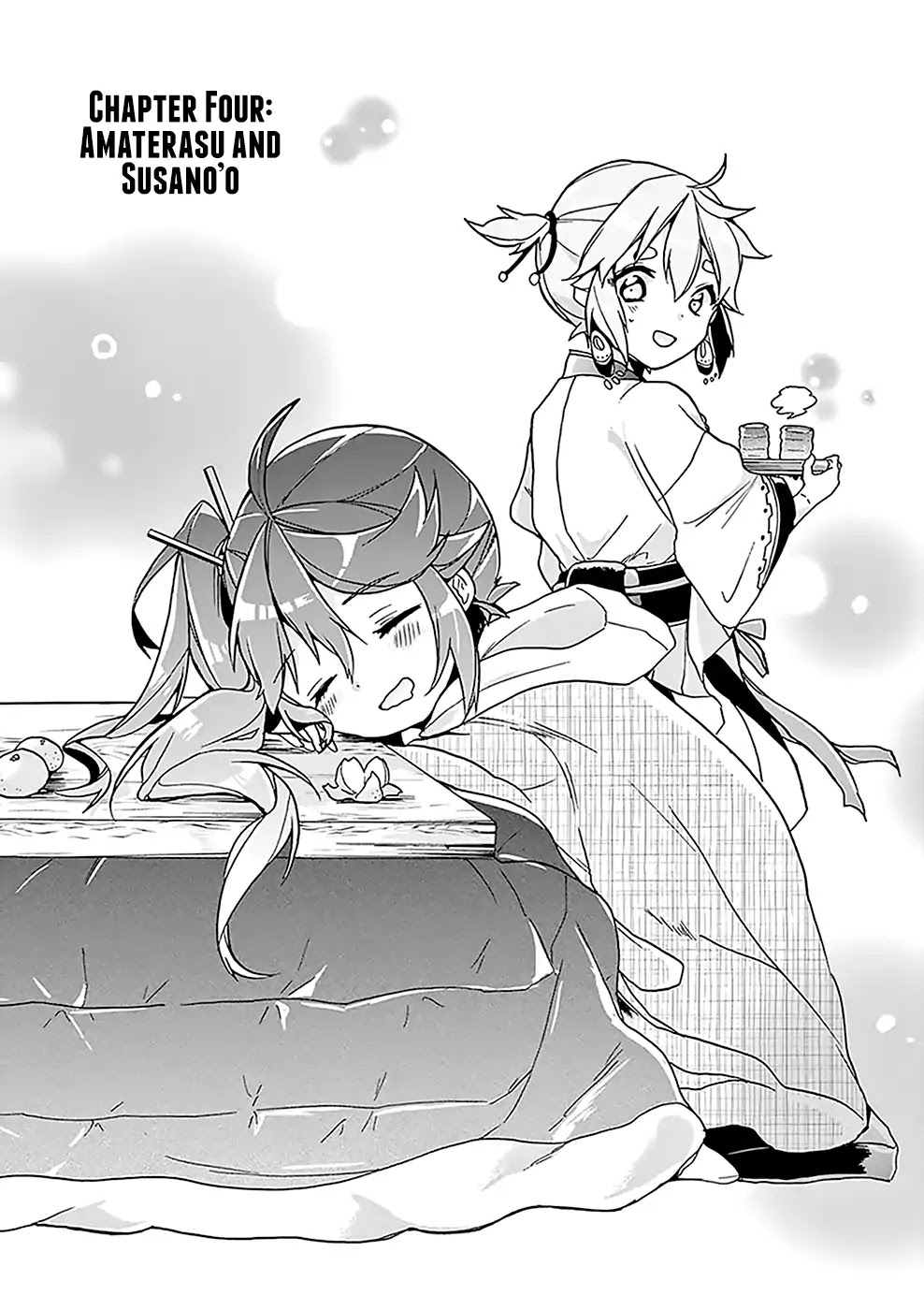 Amaterasu Wants to Stay at Home! Chapter 4 page 4 - Chapter 4: Amaterasu and Susano'o