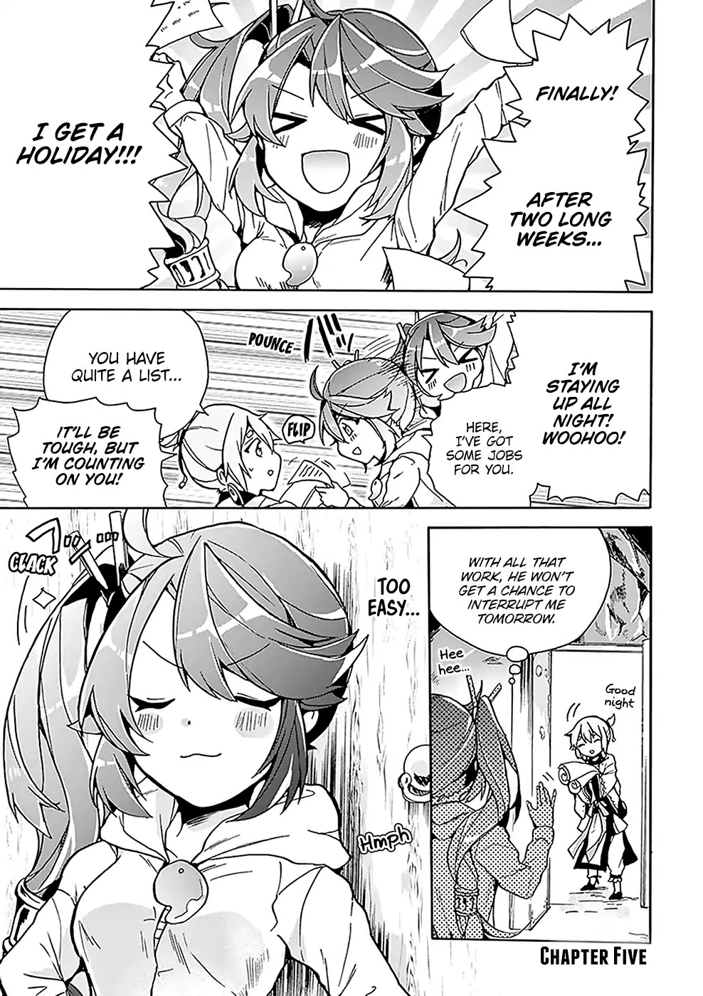 Amaterasu Wants to Stay at Home! Chapter 5 page 2 - Chapter 5: A Day with Yamato