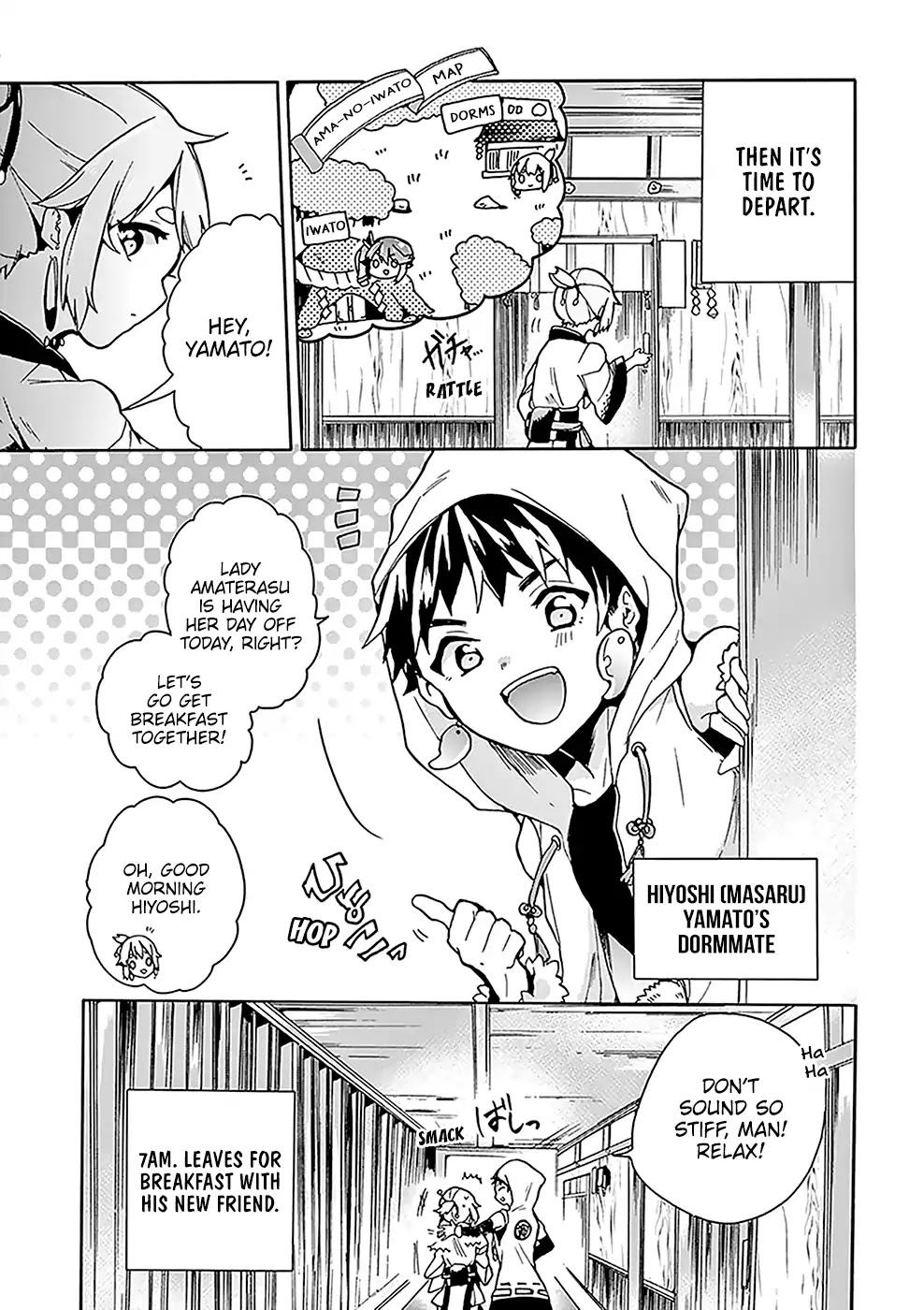 Amaterasu Wants to Stay at Home! Chapter 5 page 6 - Chapter 5: A Day with Yamato