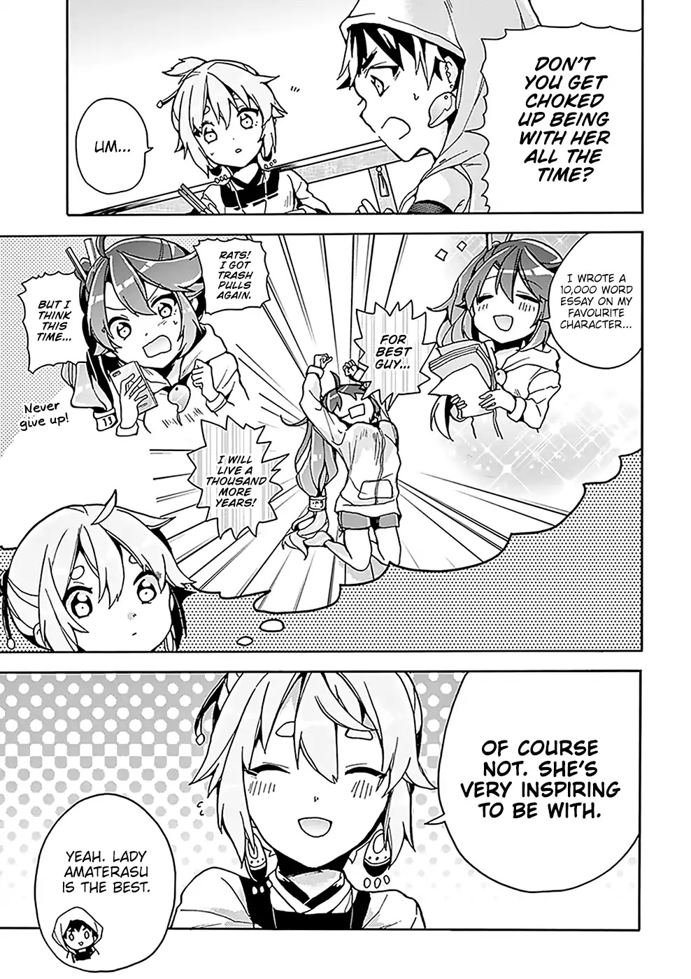 Amaterasu Wants to Stay at Home! Chapter 5 page 8 - Chapter 5: A Day with Yamato
