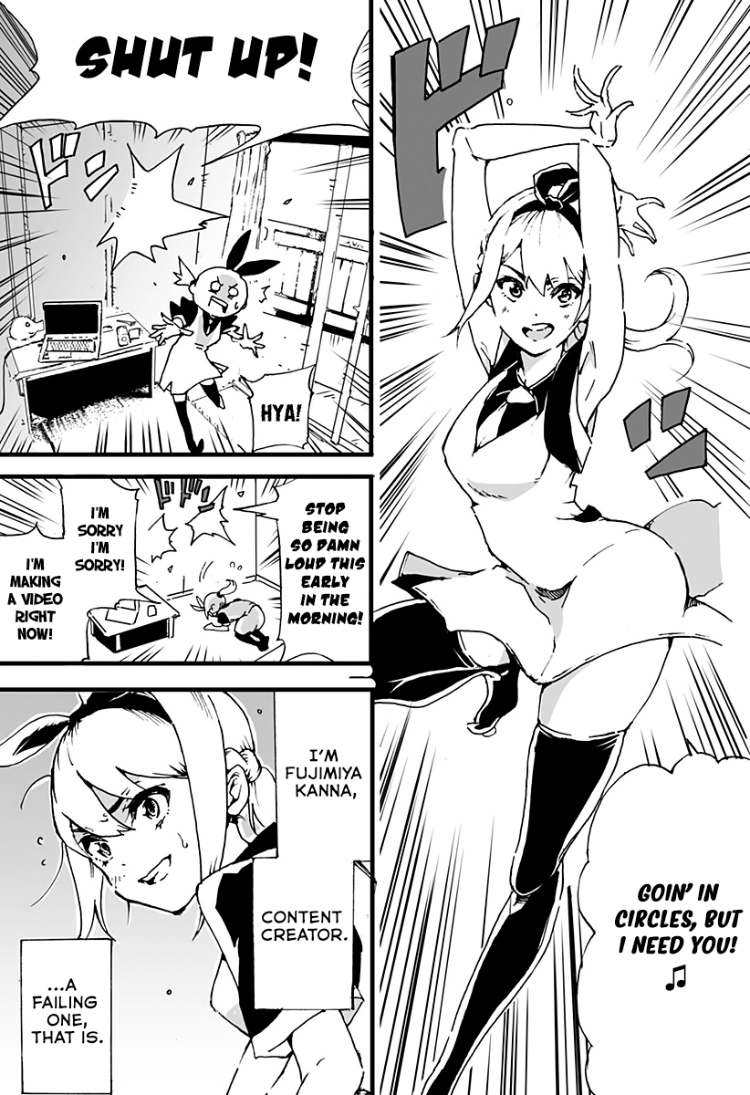 Amateur E-girl Streaming a Space War Chapter 1 page 4 - Chapter 1