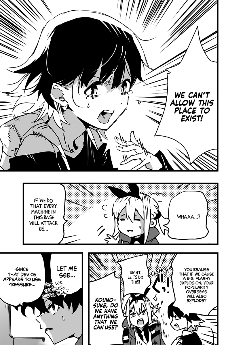 Amateur E-girl Streaming a Space War Chapter 10 page 19 - Chapter 10