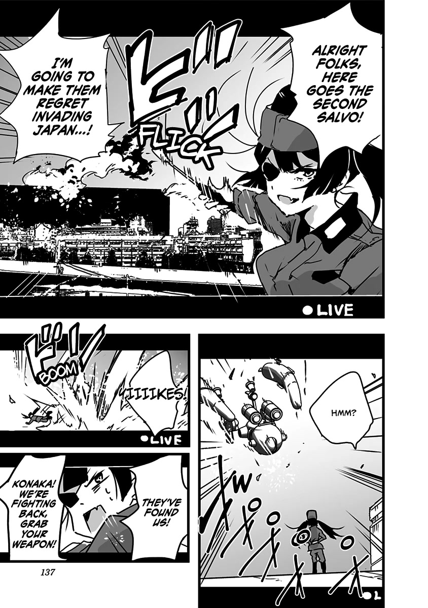 Amateur E-girl Streaming a Space War Chapter 11 page 15 - Chapter 11