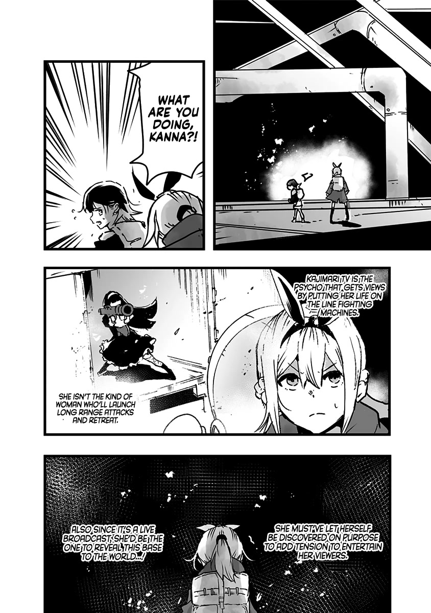 Amateur E-girl Streaming a Space War Chapter 11 page 18 - Chapter 11