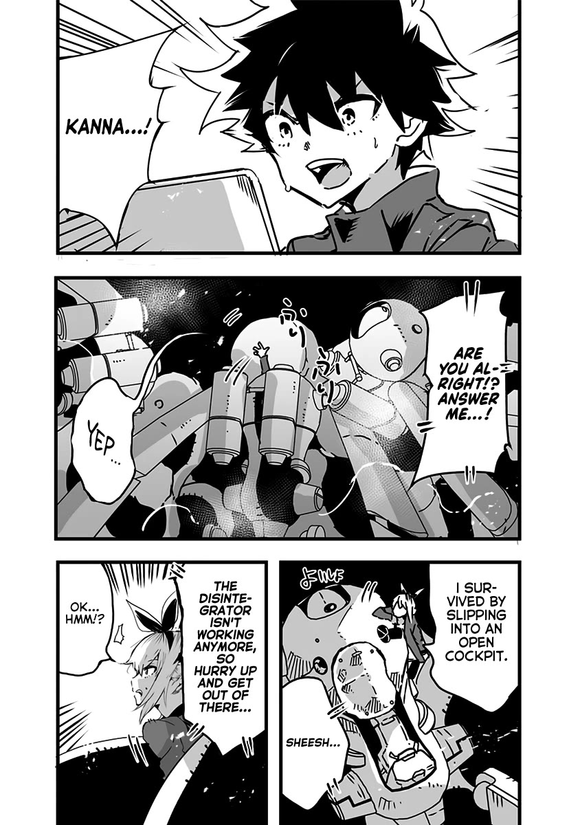 Amateur E-girl Streaming a Space War Chapter 12 page 11 - Chapter 12