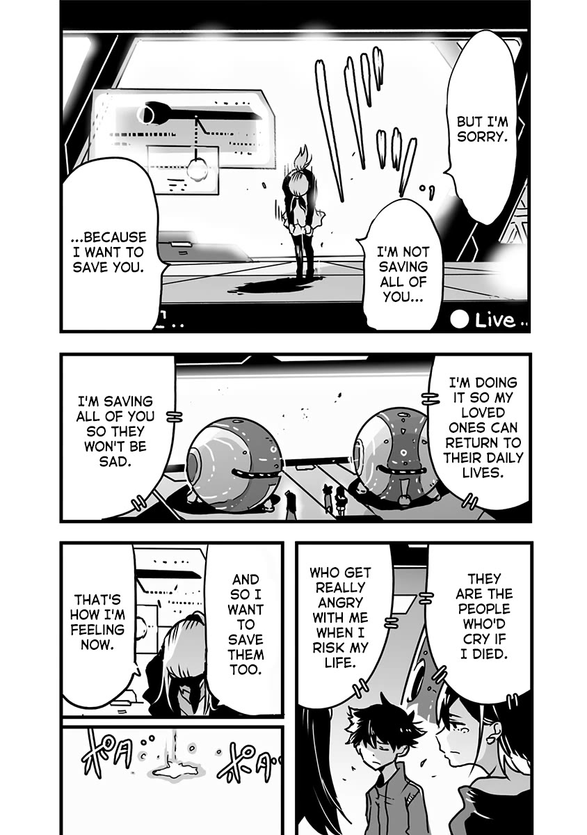 Amateur E-girl Streaming a Space War Chapter 23 page 18 - Chapter 23