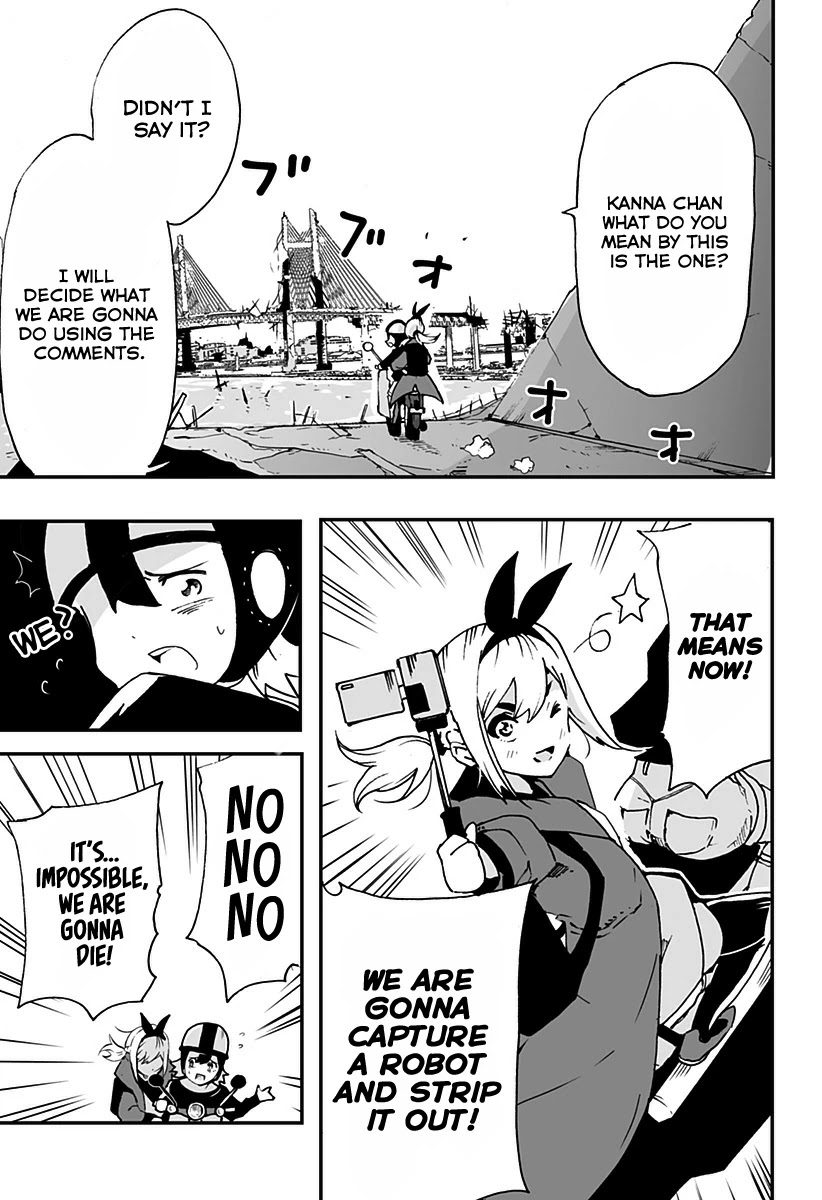 Amateur E-girl Streaming a Space War Chapter 3 page 12 - Chapter 3