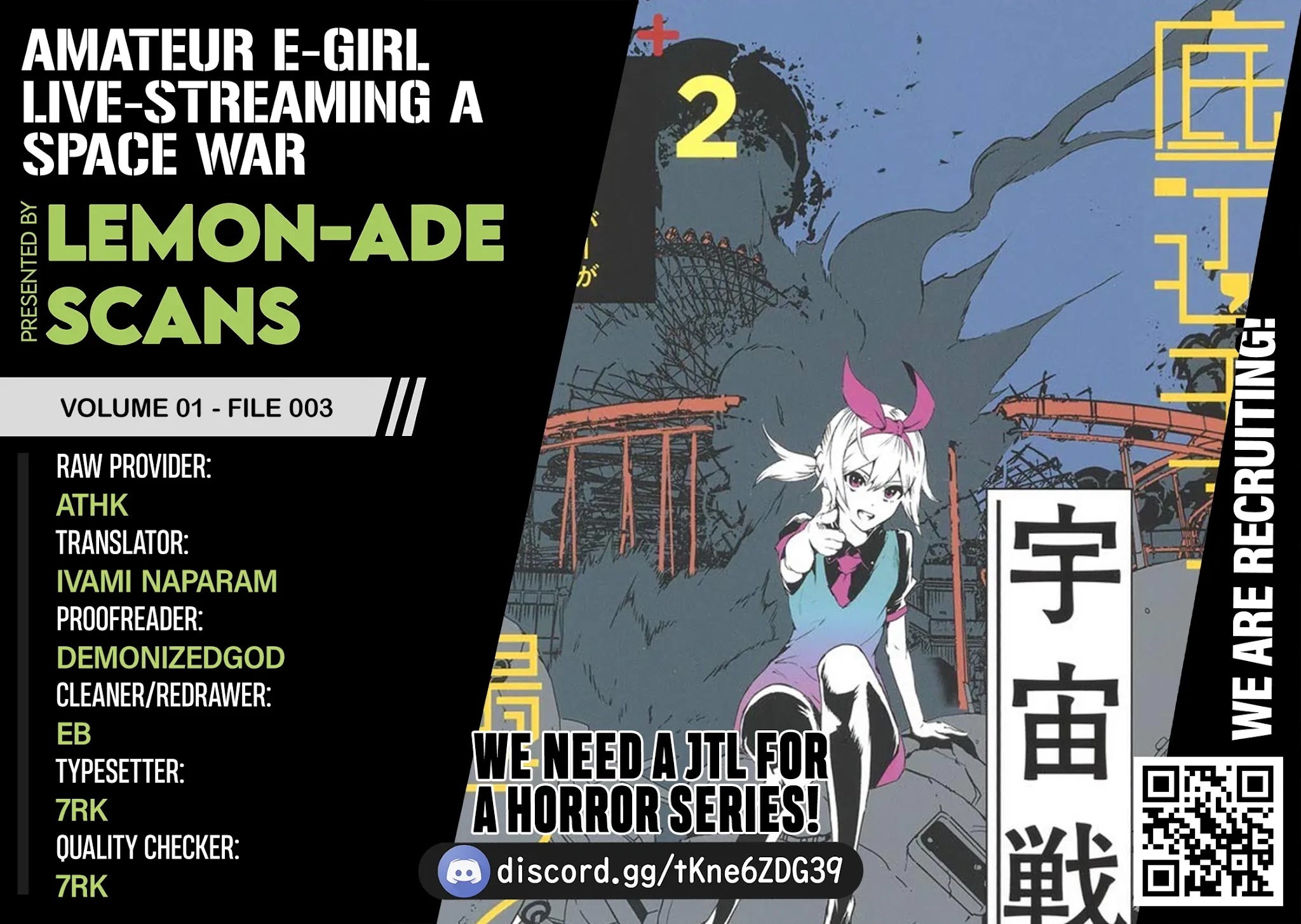Amateur E-girl Streaming a Space War Chapter 3 page 39 - Chapter 3