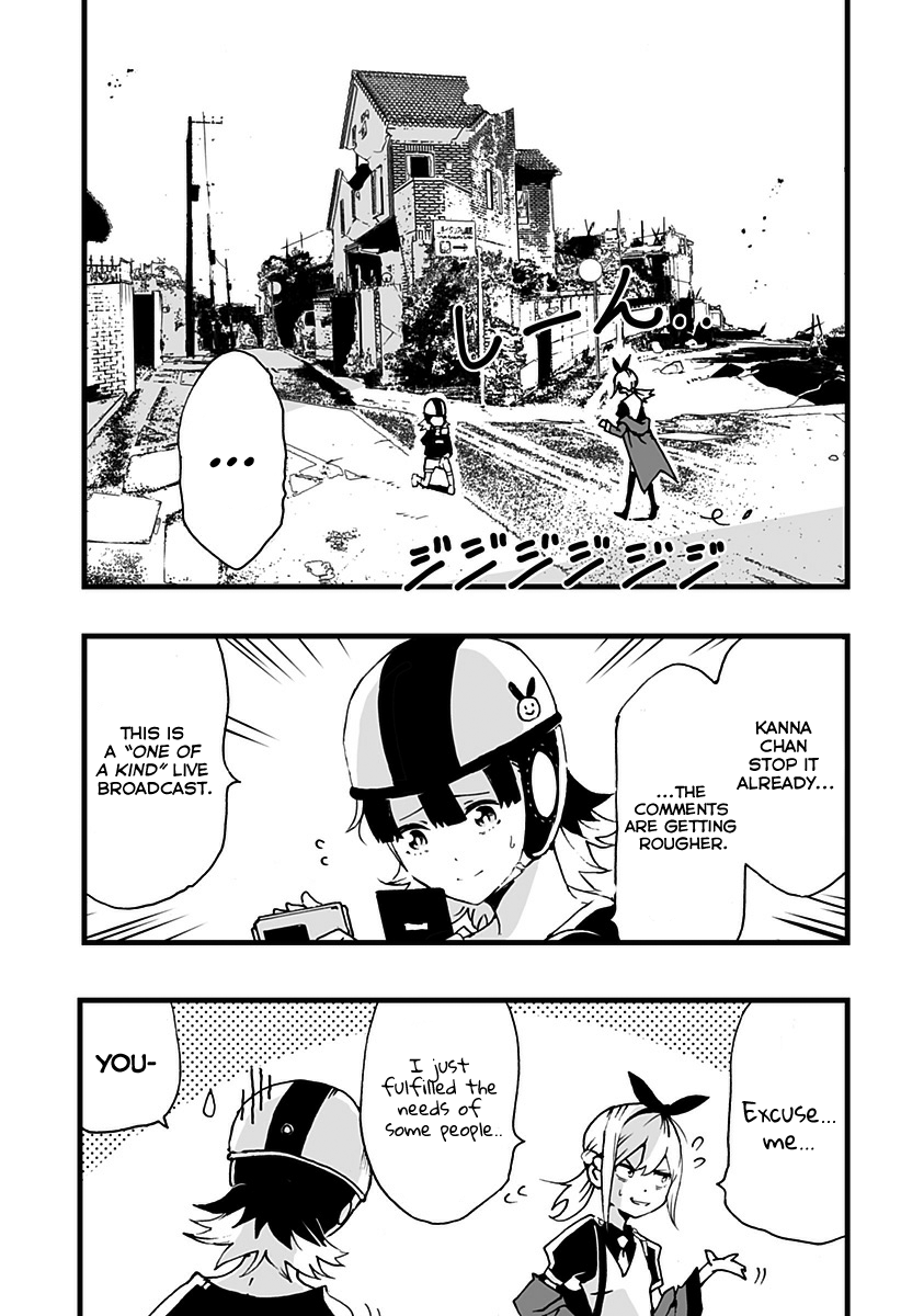 Amateur E-girl Streaming a Space War Chapter 3 page 4 - Chapter 3