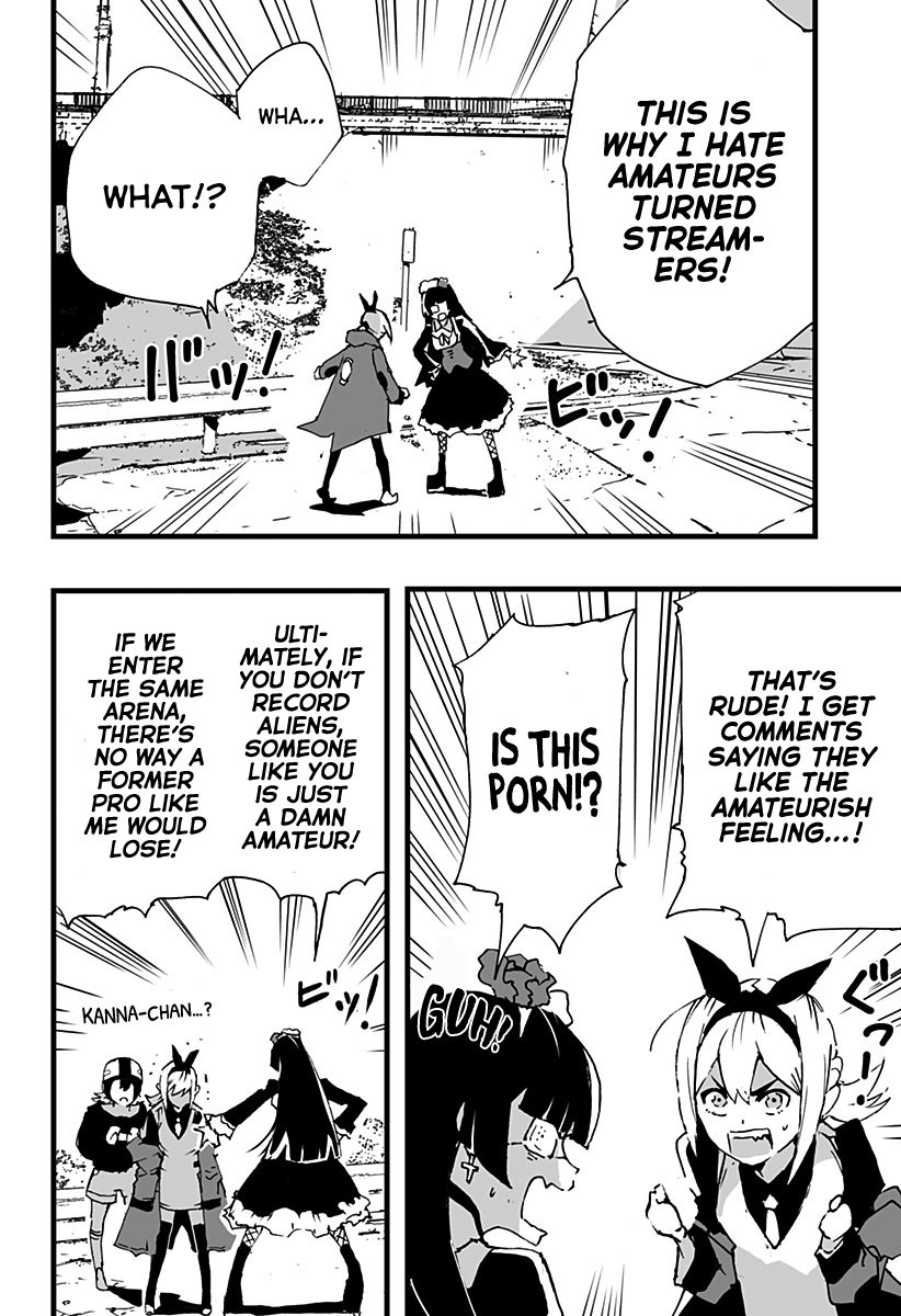Amateur E-girl Streaming a Space War Chapter 4 page 10 - Chapter 4