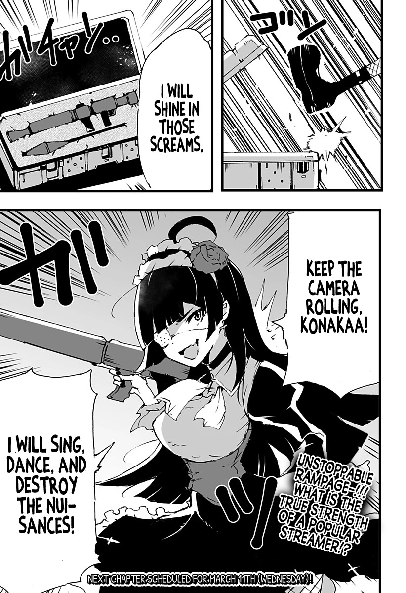 Amateur E-girl Streaming a Space War Chapter 4 page 17 - Chapter 4