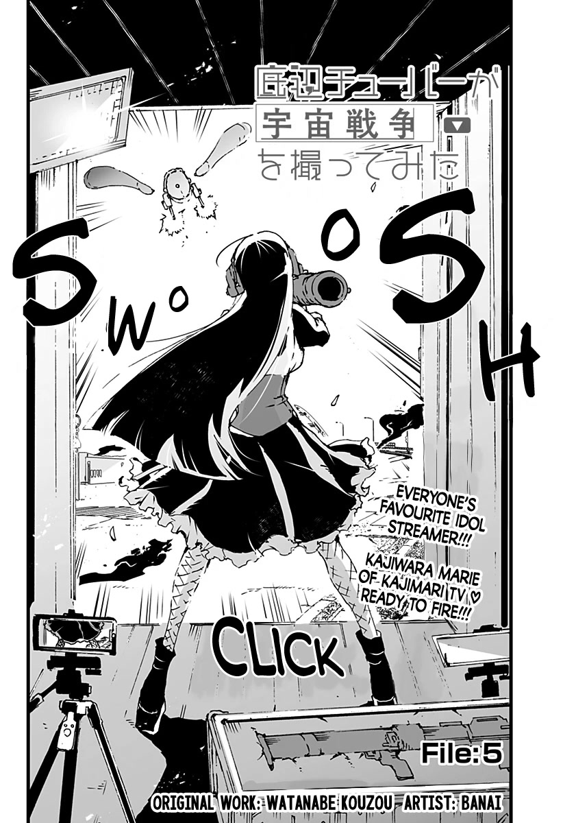 Amateur E-girl Streaming a Space War Chapter 5 page 2 - Chapter 5