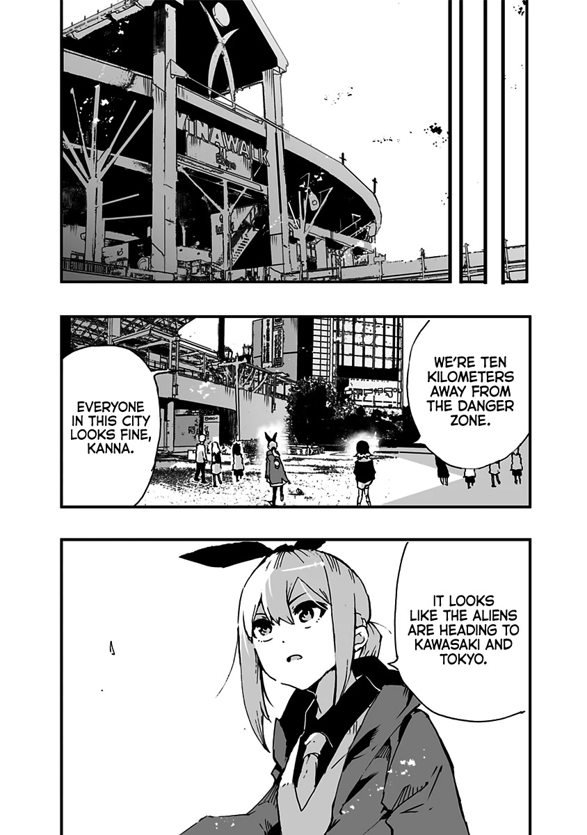 Amateur E-girl Streaming a Space War Chapter 6 page 13 - Chapter 6