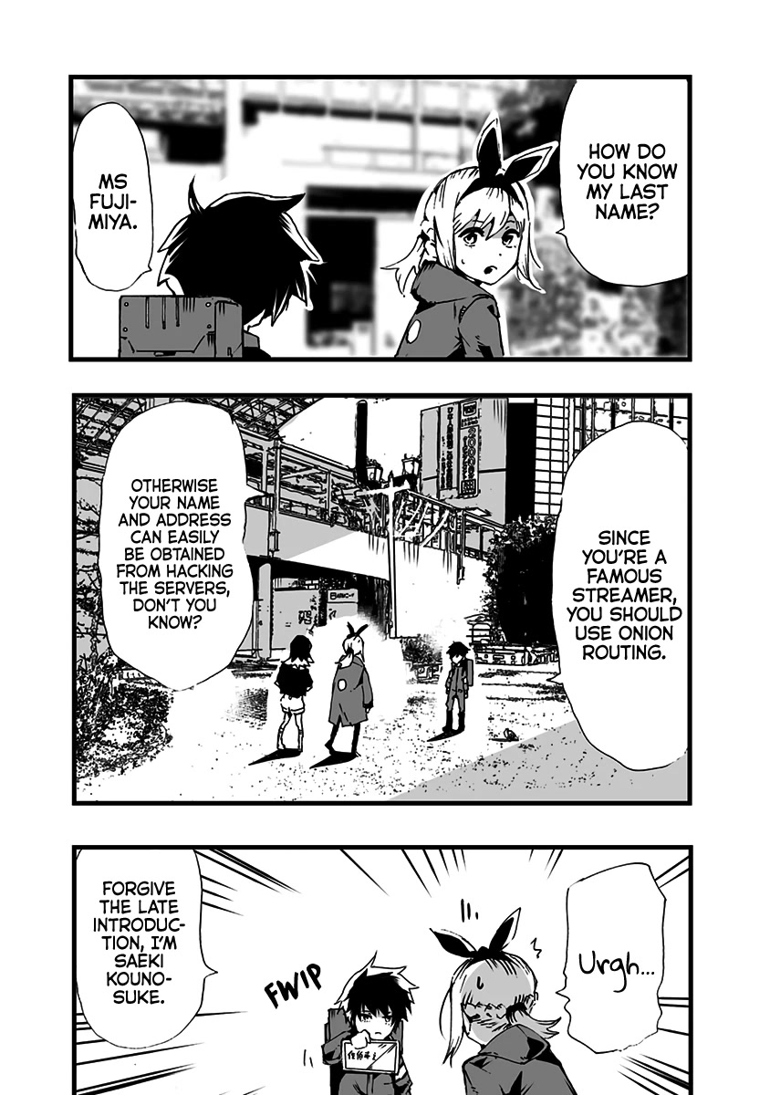 Amateur E-girl Streaming a Space War Chapter 6 page 22 - Chapter 6