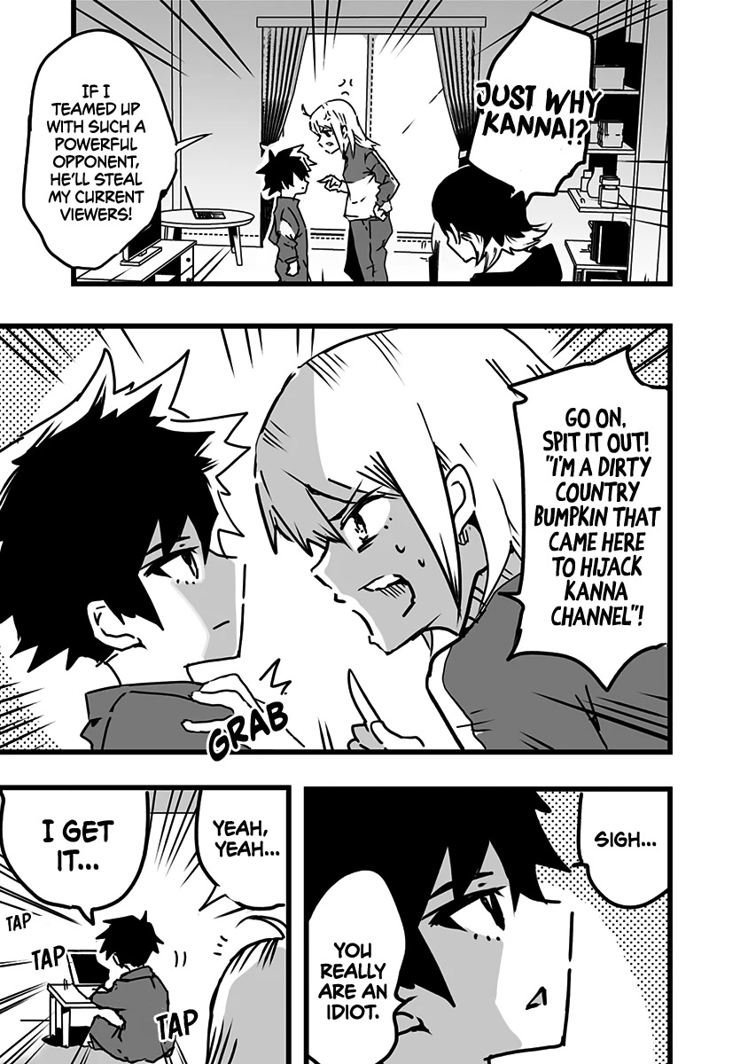 Amateur E-girl Streaming a Space War Chapter 7 page 13 - Chapter 7