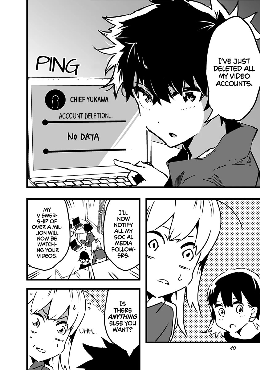Amateur E-girl Streaming a Space War Chapter 7 page 14 - Chapter 7