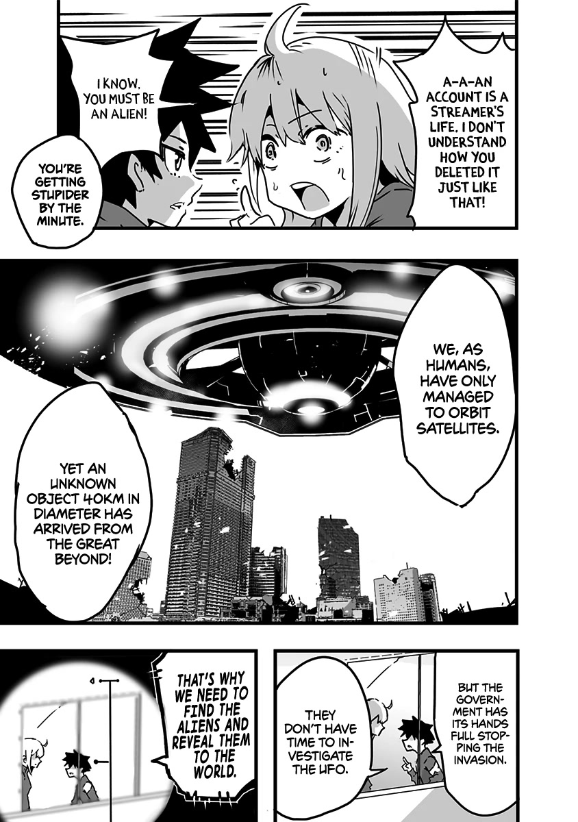 Amateur E-girl Streaming a Space War Chapter 7 page 15 - Chapter 7