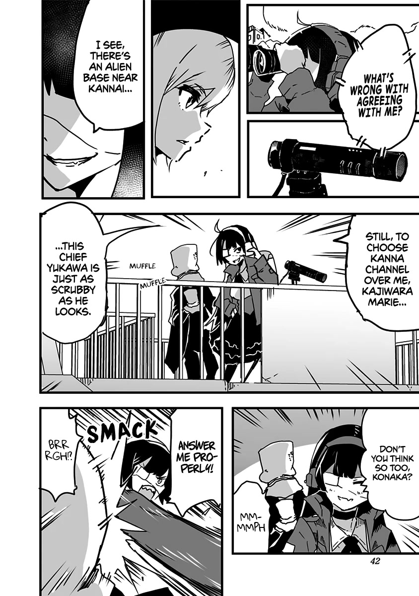 Amateur E-girl Streaming a Space War Chapter 7 page 16 - Chapter 7