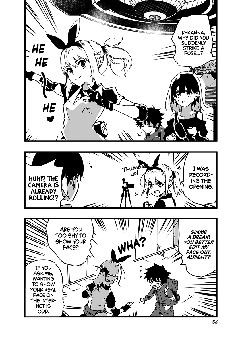 Amateur E-girl Streaming a Space War Chapter 8 page 4 - Chapter 8