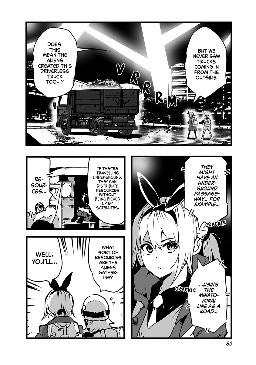 Amateur E-girl Streaming a Space War Chapter 9 page 10 - Chapter 9