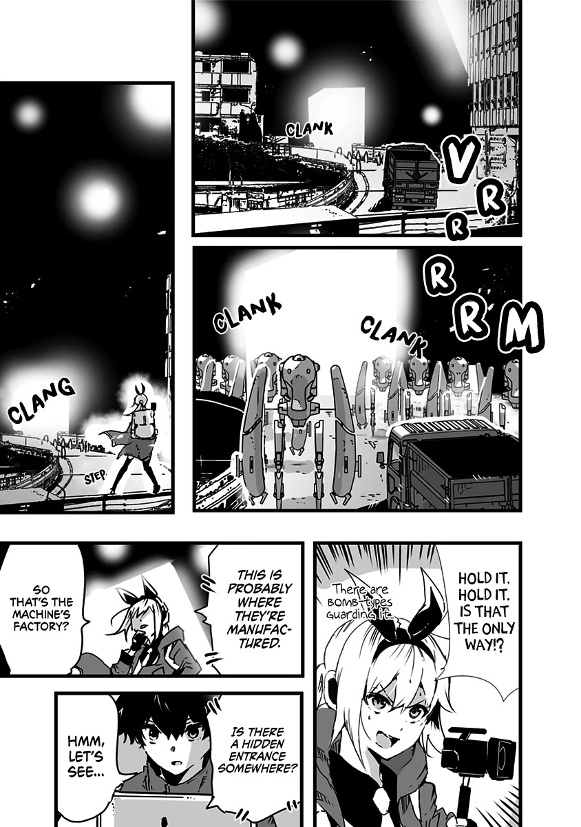 Amateur E-girl Streaming a Space War Chapter 9 page 13 - Chapter 9