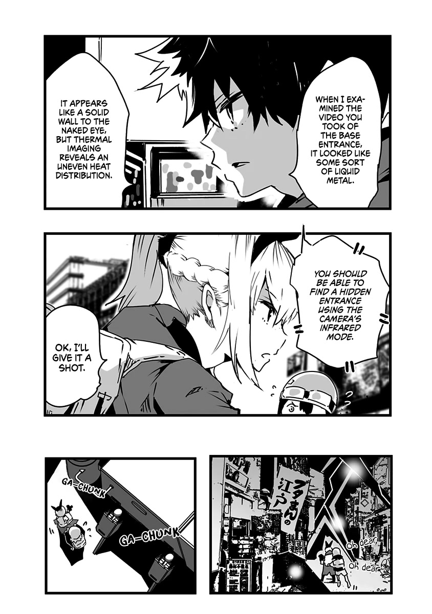 Amateur E-girl Streaming a Space War Chapter 9 page 14 - Chapter 9