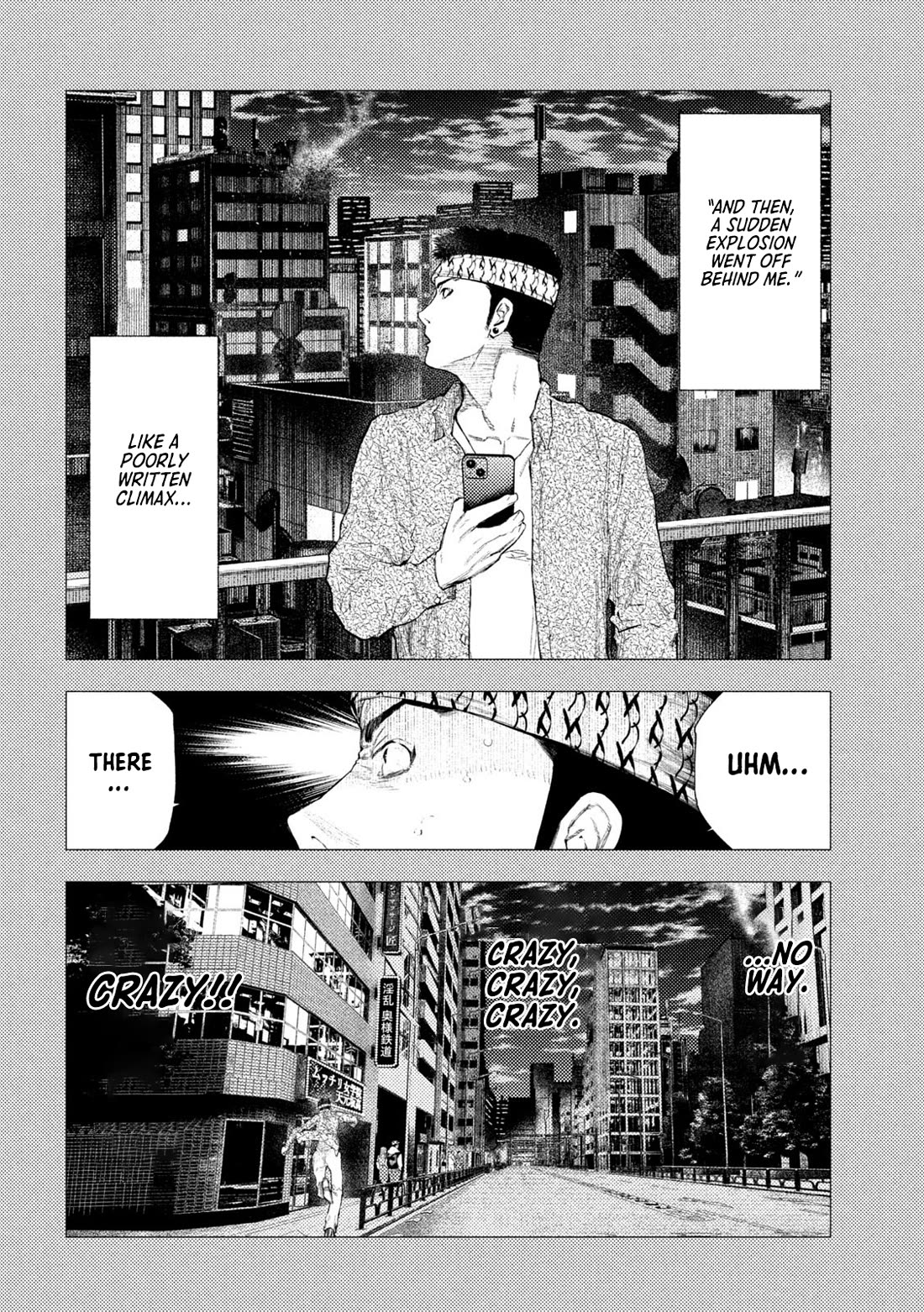 Amateur Vigilante Chapter 40 page 6 - Chapter 40: Living in this city.