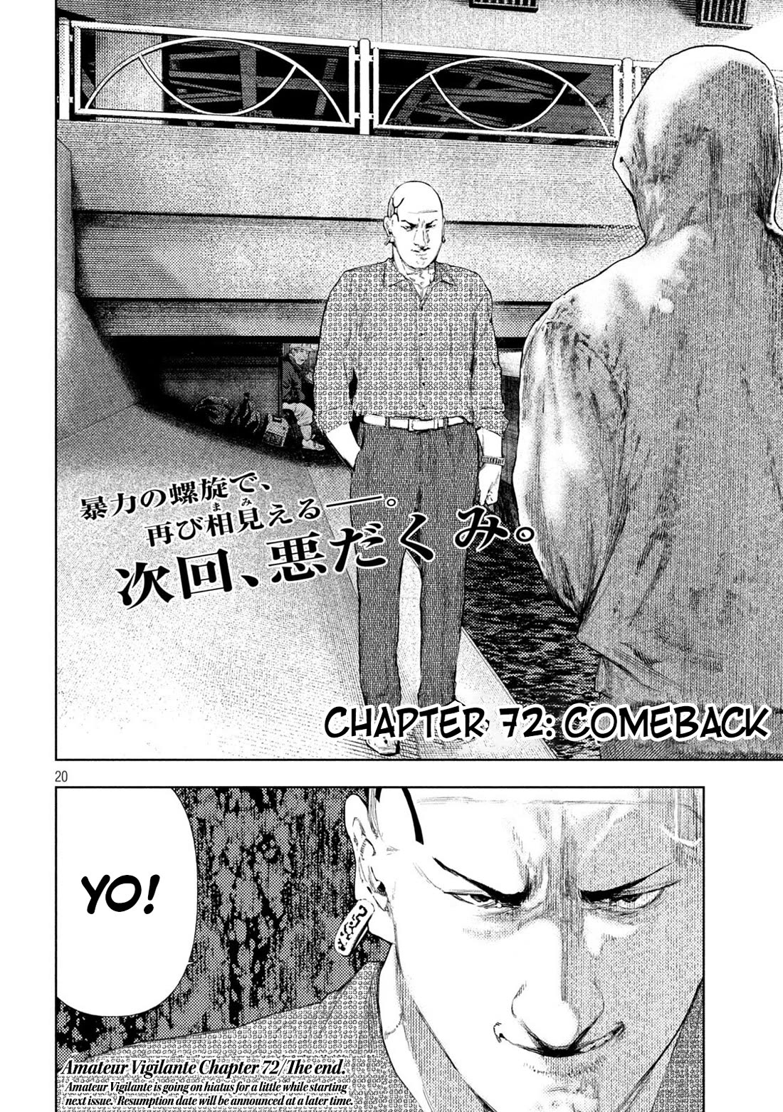 Amateur Vigilante Chapter 72 page 20 - Chapter 72: Comeback