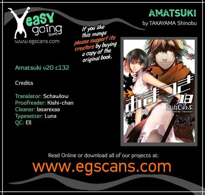 Amatsuki Chapter 132 page 1 - Chapter 132: A Cuckoo, Singing to the Moon (Part 35)