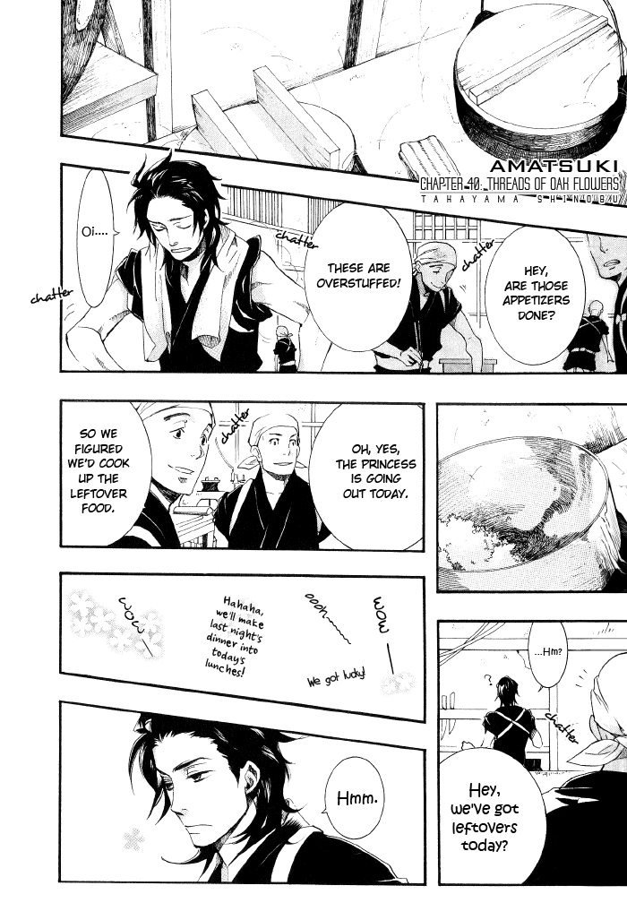 Amatsuki Chapter 40 page 2 - Chapter 40: Threads of Oak Flowers
