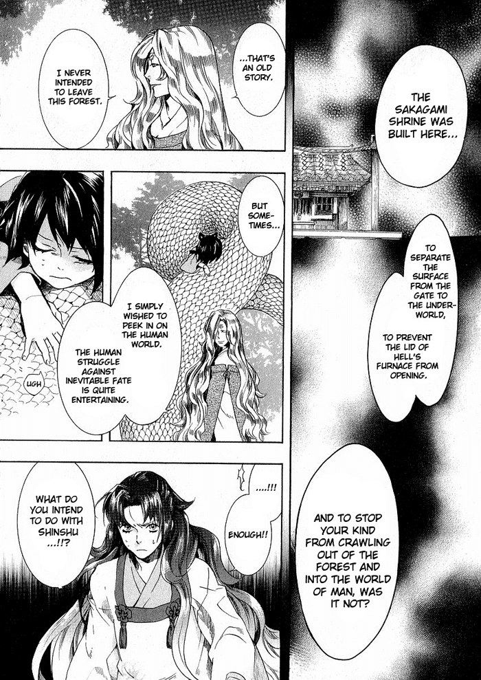 Amatsuki Chapter 43 page 14 - Chapter 43: Three Thunder-Strikes