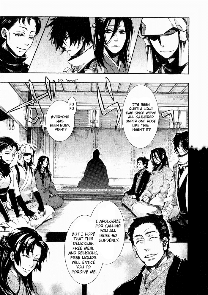 Amatsuki Chapter 43 page 37 - Chapter 43: Three Thunder-Strikes