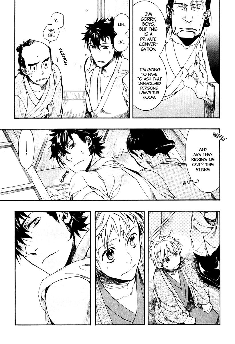 Amatsuki Chapter 70 page 6 - Chapter 70: Black Smoke from the Burning Fields