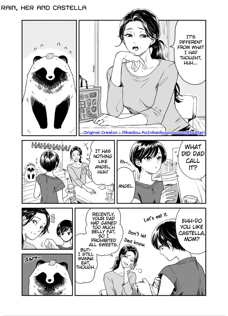Ame to Kimi to Chapter 12 page 1 - Chapter 12: Rain, her and Castella (Cake)