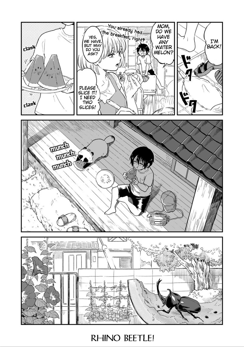 Ame to Kimi to Chapter 13 page 4 - Chapter 13: Rain, her and rhino beetle