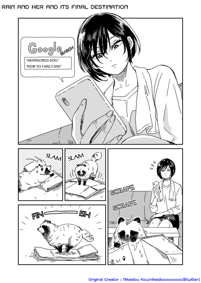 Ame to Kimi to Chapter 2 page 1 - Chapter 2: Rain and her and ITS FINAL DESTINATION