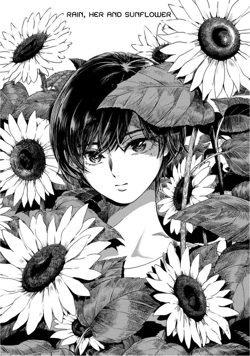 Ame to Kimi to Chapter 20 page 1 - Chapter 20: Rain, her and sunflower.