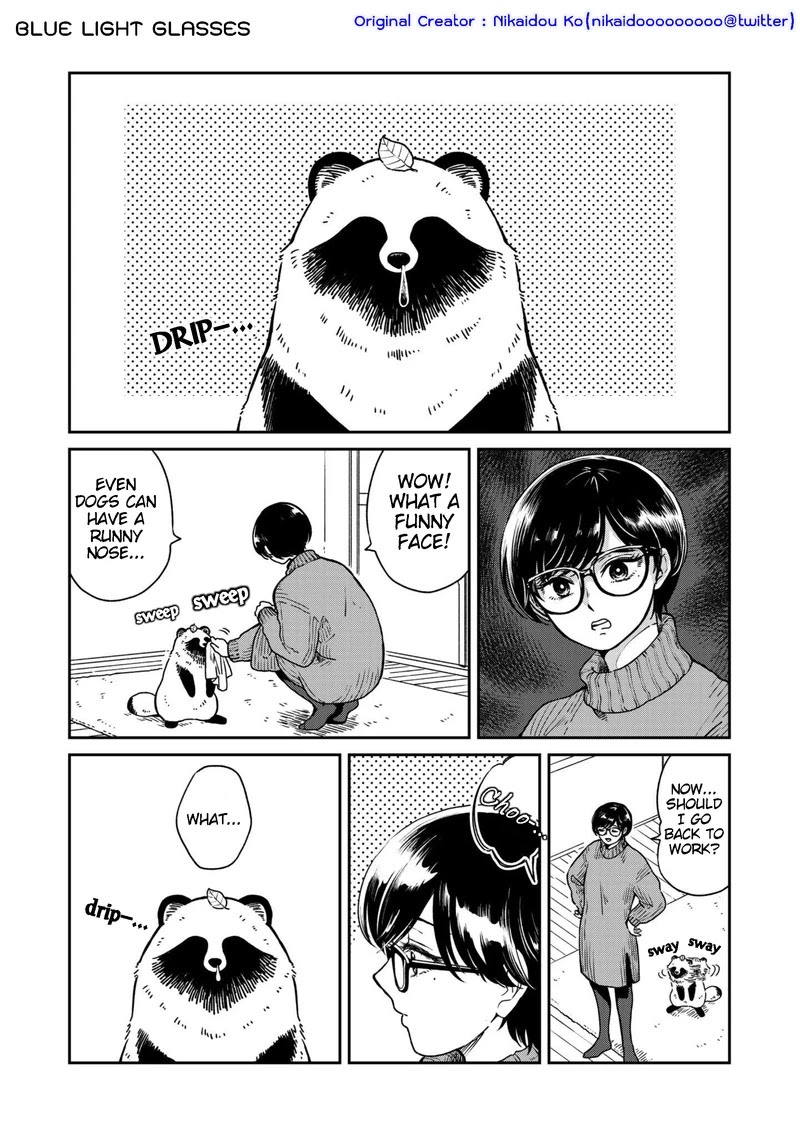 Ame to Kimi to Chapter 26 page 1 - Chapter 26: Blue light glasses