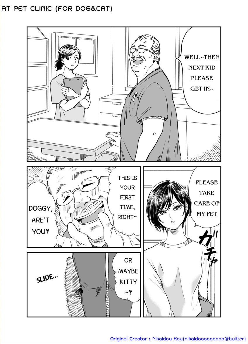 Ame to Kimi to Chapter 3 page 1 - Chapter 3: At pet clinic (For Dog&Cat)