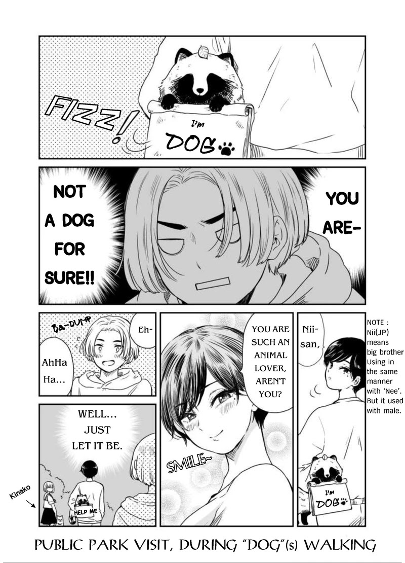 Ame to Kimi to Chapter 5 page 4 - Chapter 5: On a sunny day, in grass yard of a public park.