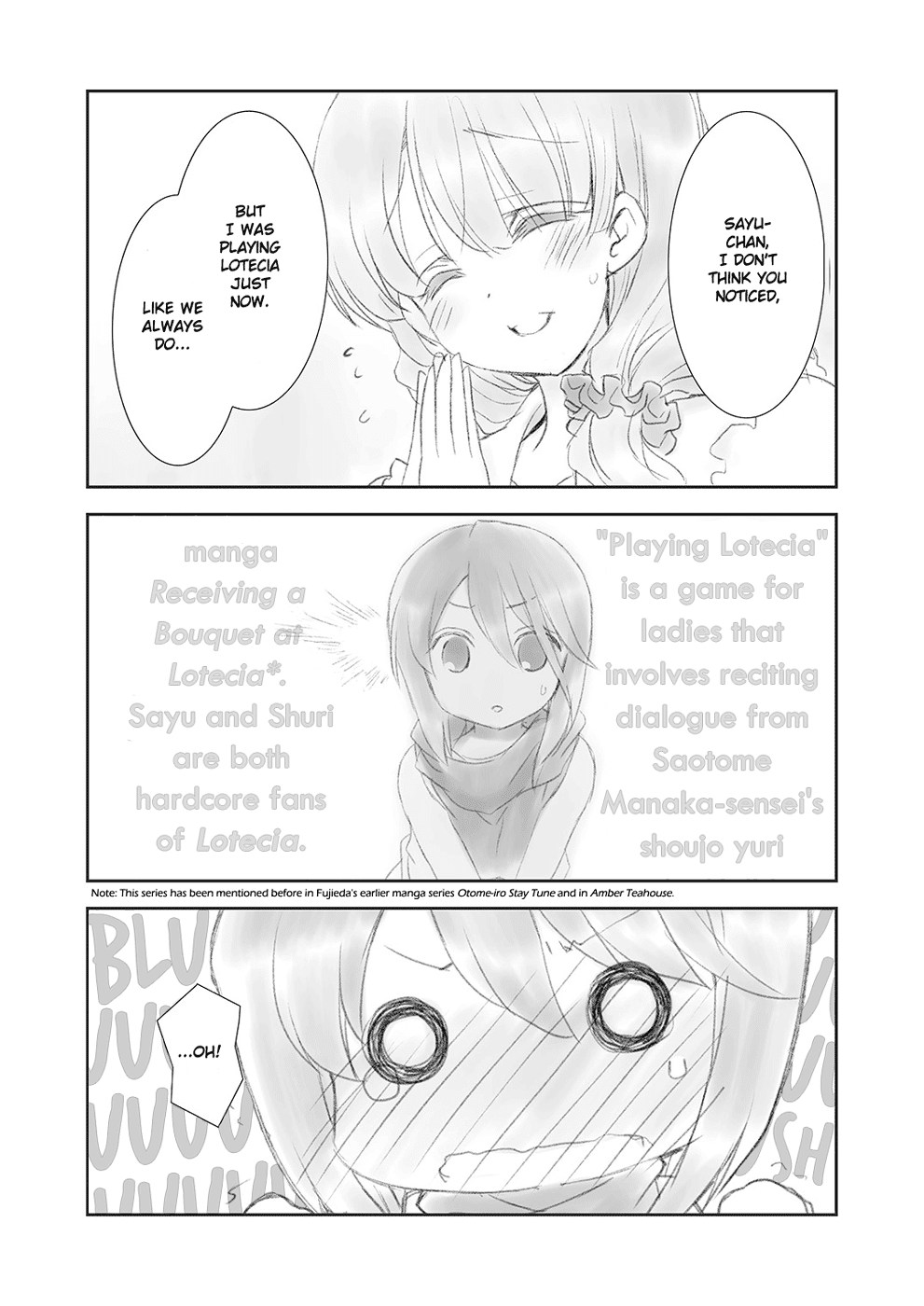 Ameiro Kouchakan Kandan Chapter 15.2 page 10 - Chapter 15.2: A Day at the Amber Teahouse (from Lilyca Winter 2012)