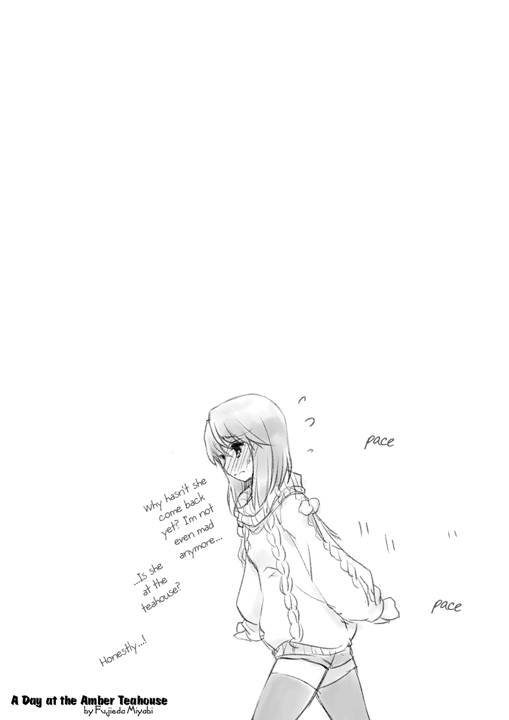 Ameiro Kouchakan Kandan Chapter 15.2 page 13 - Chapter 15.2: A Day at the Amber Teahouse (from Lilyca Winter 2012)