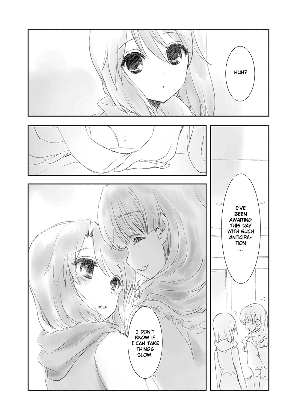 Ameiro Kouchakan Kandan Chapter 15.2 page 4 - Chapter 15.2: A Day at the Amber Teahouse (from Lilyca Winter 2012)