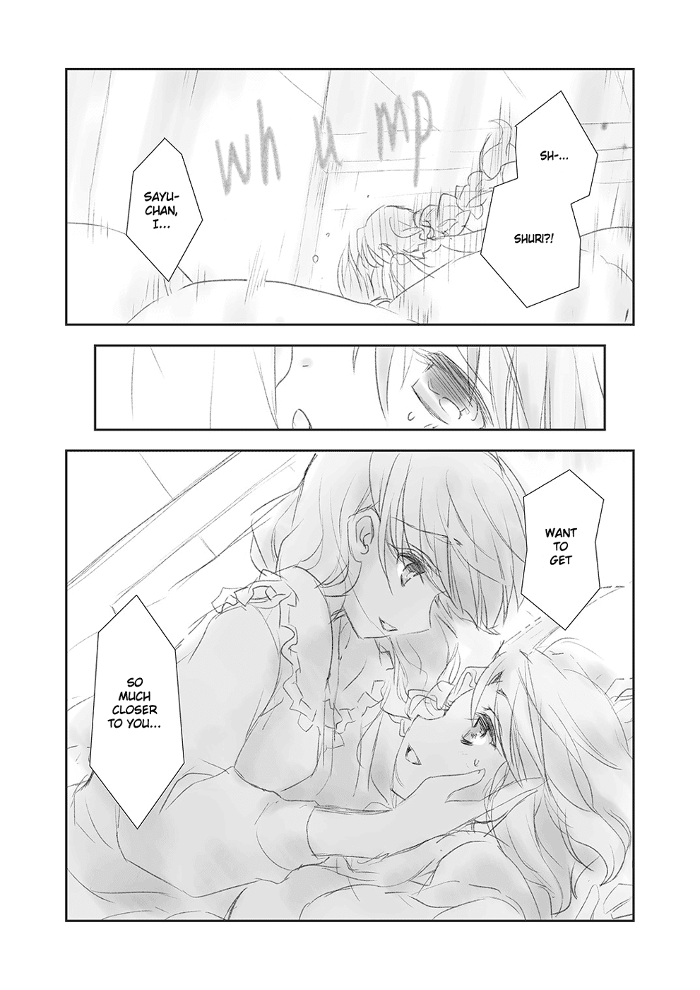 Ameiro Kouchakan Kandan Chapter 15.2 page 5 - Chapter 15.2: A Day at the Amber Teahouse (from Lilyca Winter 2012)