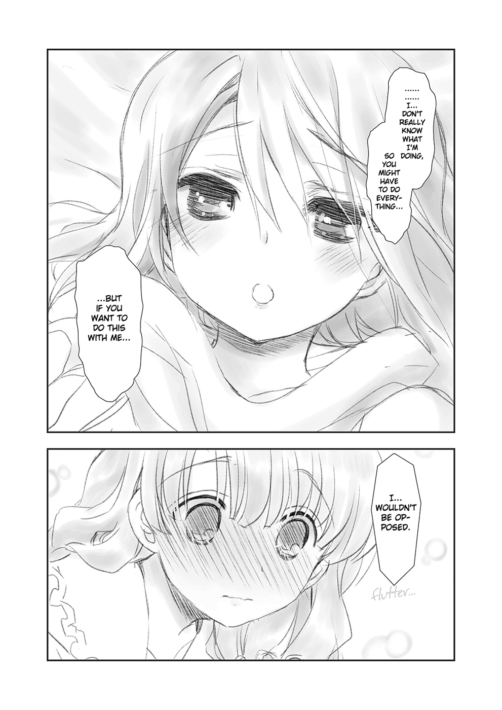Ameiro Kouchakan Kandan Chapter 15.2 page 8 - Chapter 15.2: A Day at the Amber Teahouse (from Lilyca Winter 2012)