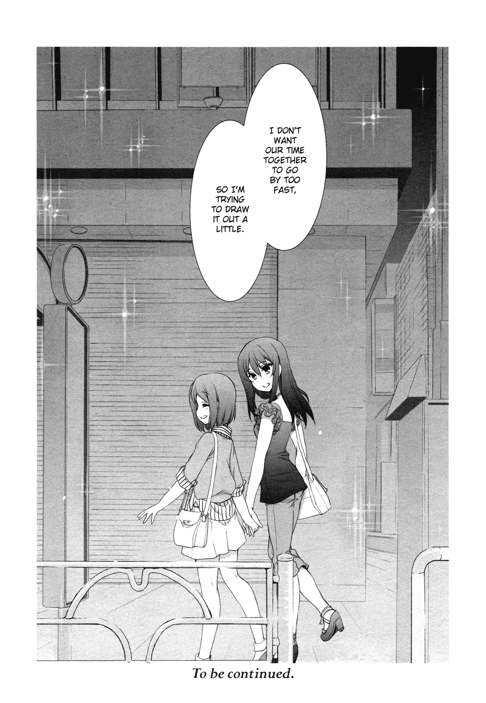 Ameiro Kouchakan Kandan Chapter 15.4 page 20 - Chapter 15.4: A Day at the Amber Teahouse (from Yuri Hime 2015) [END]