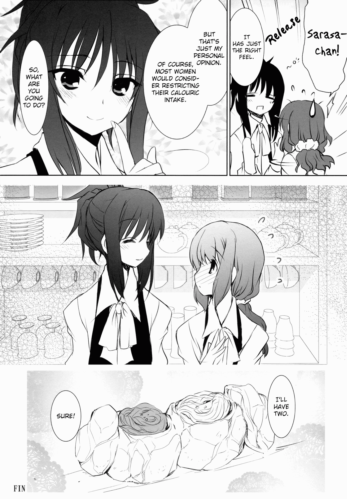 Ameiro Kouchakan Souwa Lilyca Chapter 1.2 page 8 - Chapter 1 v2 : Chatting at the Amber Teahouse, by FUJIEDA Miyabi