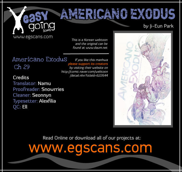 Americano-Exodus Chapter 29 page 1 - Chapter 29