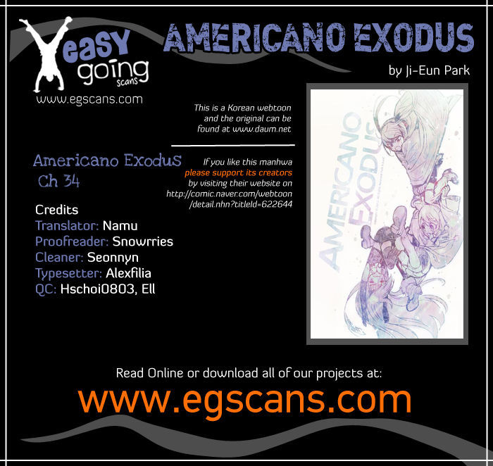 Americano-Exodus Chapter 34 page 1 - Chapter 34