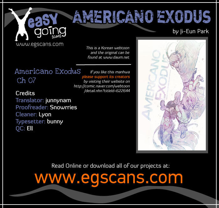Americano-Exodus Chapter 7 page 1 - Chapter 7